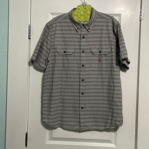 Carhartt mens two tone grey shirt